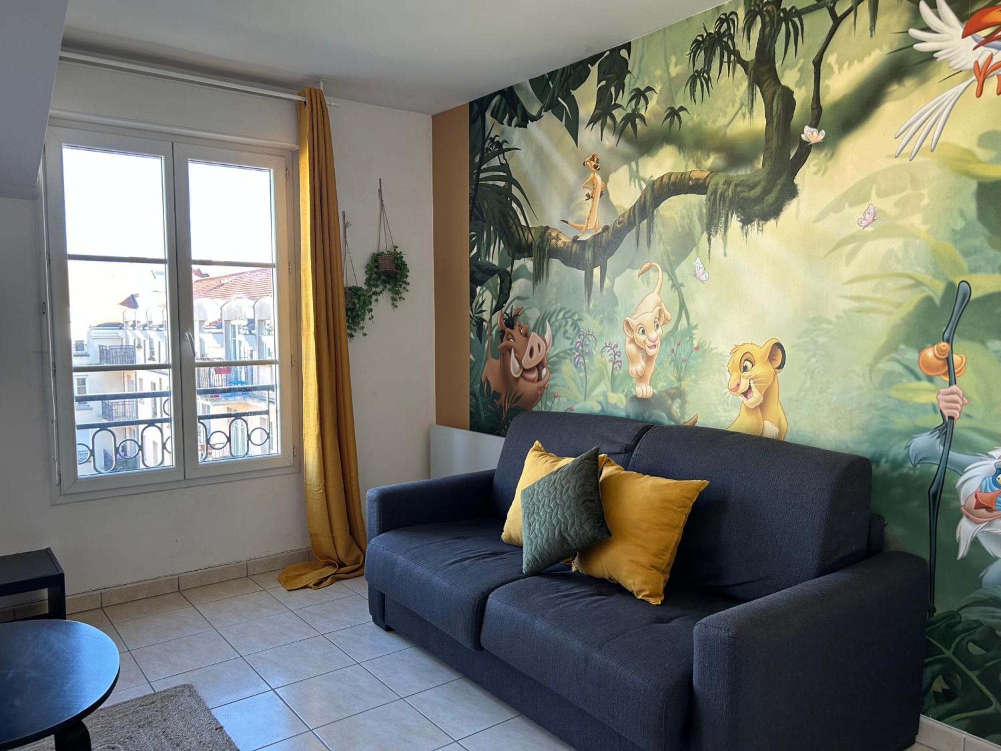 L'Appartement Du Roi Lion L 8 Pers L Proche De Disney Bussy-Saint-Georges Exterior foto
